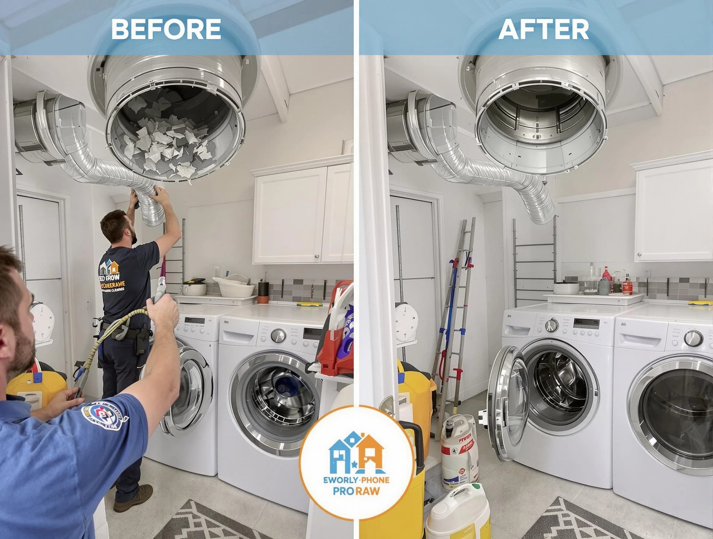 Residential dryer vent cleaning by Canton Dryer Vent Cleaning in Canton