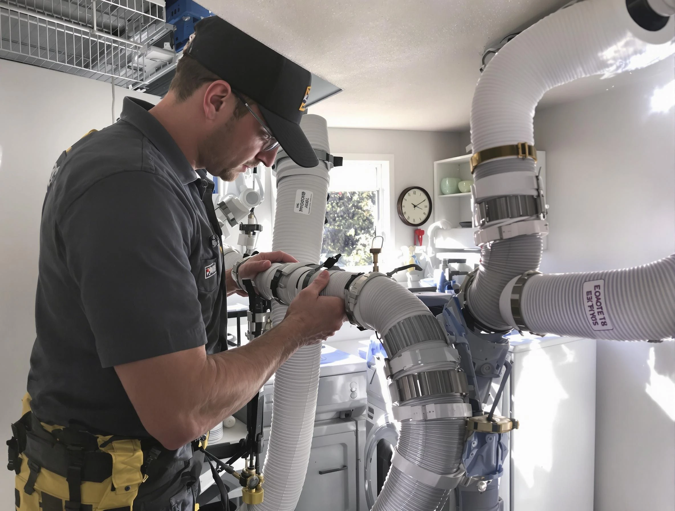 Dryer Vent Hose Installation in Canton