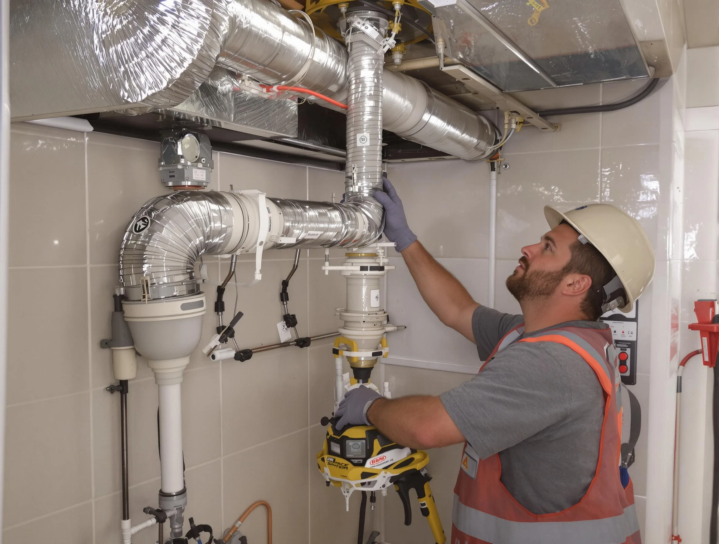 Canton Dryer Vent Cleaning expert performing professional dryer vent repair and installation in Canton
