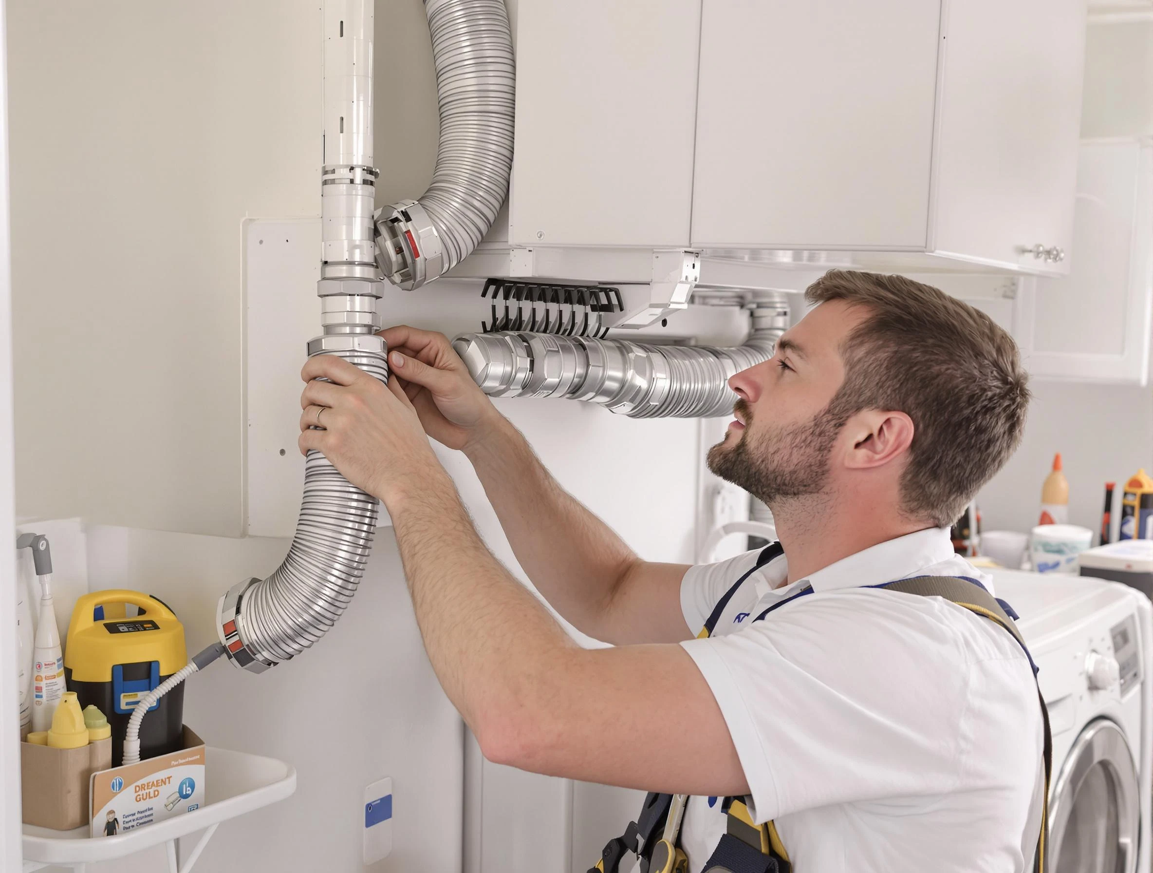 Professional dryer vent repair and installation by Canton Dryer Vent Cleaning in Canton